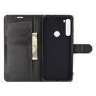 For Motorola One Fusion+ Litchi Texture Horizontal Flip Protective Case with Holder & Card Slots & Wallet(Black) - 4