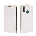 For Huawei Y8S R64 Texture Single Vertical Flip Leather Protective Case with Card Slots & Photo Frame(White) - 2