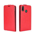 For Huawei Y8S R64 Texture Single Vertical Flip Leather Protective Case with Card Slots & Photo Frame(Red) - 2