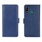 For Huawei Y8S  Dual-side Magnetic Buckle Horizontal Flip Leather Case with Holder & Card Slots & Wallet(Dark Blue) - 2