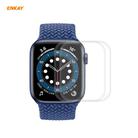 2 PCS For Apple Watch Series 6/5/4/SE 44mm ENKAY Hat-Prince 3D Full Screen PET Curved Hot Bending HD Screen Protector Film(Transparent) - 1