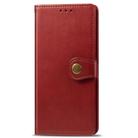 For Huawei Mate 40 Lite/Maimang 9 Solid Color Leather Buckle Phone Case with Lanyard & Photo Frame & Card Slot & Wallet & Stand Function(Red) - 2