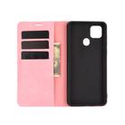 For ZTE Blade 10 Smart / Blade 20 Retro-skin Business Magnetic Suction Leather Case with Holder & Card Slots & Wallet(Pink) - 3