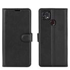 For ZTE Blade 10 Smart/Blade 20 Litchi Texture Horizontal Flip Protective Case with Holder & Card Slots & Wallet(Black) - 2