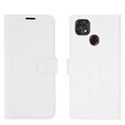 For ZTE Blade 10 Smart/Blade 20 Litchi Texture Horizontal Flip Protective Case with Holder & Card Slots & Wallet(White) - 2