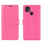 For ZTE Blade 10 Smart/Blade 20 Litchi Texture Horizontal Flip Protective Case with Holder & Card Slots & Wallet(Rose red) - 2