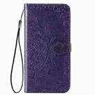 For Xiaomi Mi 10 Ultra Mandala Flower Embossed Horizontal Flip Leather Case with Bracket / Card Slot / Wallet / Lanyard(Purple) - 4