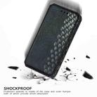 For Motorola Moto G Pro Cubic Grid Pressed Horizontal Flip Magnetic PU Leather Case with Holder & Card Slots & Wallet(Black) - 1