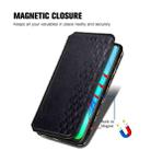 For Motorola Moto G Pro Cubic Grid Pressed Horizontal Flip Magnetic PU Leather Case with Holder & Card Slots & Wallet(Black) - 5