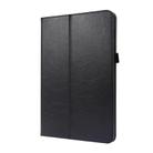 For Samsung Galaxy Tab S8 / Galaxy Tab S7 T870 2-Folding Business Horizontal Flip PU Leather Case with Card Slots & Holder(Black) - 1