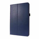 For Samsung Galaxy Tab S8 / Galaxy Tab S7 T870 2-Folding Business Horizontal Flip PU Leather Case with Card Slots & Holder(Dark Blue) - 2