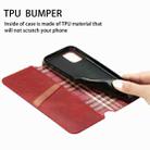 For Xiaomi Mi 10 Ultra Cubic Grid Pressed Horizontal Flip Magnetic PU Leather Case with Holder & Card Slots & Wallet(Brown) - 3