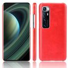 For Xiaomi Mi 10 Ultra Shockproof Litchi Texture PC + PU Case(Red) - 1