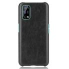 For OPPO Realme V5 5G Shockproof Litchi Texture PC + PU Case(Black) - 2