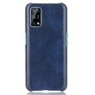 For OPPO Realme V5 5G Shockproof Litchi Texture PC + PU Case(Blue) - 2