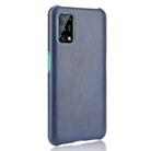 For OPPO Realme V5 5G Shockproof Litchi Texture PC + PU Case(Blue) - 3