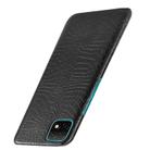 For Huawei Enjoy 20 Shockproof Crocodile Texture PC + PU Case(Black) - 3