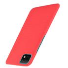 For Huawei Enjoy 20 Shockproof Crocodile Texture PC + PU Case(Red) - 3