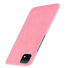 For Huawei Enjoy 20 Shockproof Crocodile Texture PC + PU Case(Pink) - 3