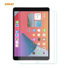 For iPad 10.2 2021 / 2020 / 2019 2 PCS ENKAY Hat-Prince 0.33mm 9H Surface Hardness 2.5D Explosion-proof Tempered Glass Protector - 1