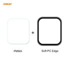 For Apple Watch 6/5/4/SE 44mm ENKAY Hat-Prince 3D Full Screen Soft PC Edge + PMMA HD Screen Protector Film - 3