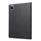 For iPad Air 2022 / 2020 10.9 Knead Skin Texture Horizontal Flip Leather Case with Photo Frame & Holder & Card Slots & Wallet(Black) - 3