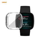 For Fitbit Versa 3 / Fitbit Sense ENKAY Hat-Prince ENK-AC8208 Full Coverage Transparent TPU Soft Case - 1