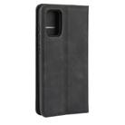 For Samsung Galaxy S20 FE 4G / 5G Retro-skin Business Magnetic Suction Leather Case with Holder & Card Slots & Wallet(Black) - 3