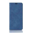 For Samsung Galaxy S20 FE 4G / 5G Retro-skin Business Magnetic Suction Leather Case with Holder & Card Slots & Wallet(Dark Blue) - 2