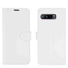 For Asus ROG Phone 3 ZS661KS Litchi Texture Horizontal Flip Protective Case with Holder & Card Slots & Wallet(White) - 2