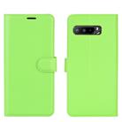 For Asus ROG Phone 3 ZS661KS Litchi Texture Horizontal Flip Protective Case with Holder & Card Slots & Wallet(Green) - 2