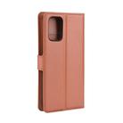 For Samsung Galaxy S20 FE 4G / 5G Litchi Texture Horizontal Flip Protective Case with Holder & Card Slots & Wallet(Brown) - 3
