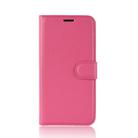 For Samsung Galaxy S20 FE 4G / 5G Litchi Texture Horizontal Flip Protective Case with Holder & Card Slots & Wallet(Rose Red) - 2