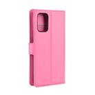 For Samsung Galaxy S20 FE 4G / 5G Litchi Texture Horizontal Flip Protective Case with Holder & Card Slots & Wallet(Rose Red) - 3