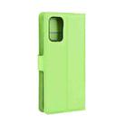 For Samsung Galaxy S20 FE 4G / 5G Litchi Texture Horizontal Flip Protective Case with Holder & Card Slots & Wallet(Green) - 3