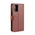 For Samsung Galaxy S20 FE 4G / 5G R64 Texture Single Horizontal Flip Protective Case with Holder & Card Slots & Wallet& Photo Frame(Brown) - 3