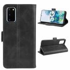 For Samsung Galaxy S20 FE 4G / 5G Dual-side Magnetic Buckle Horizontal Flip Leather Case with Holder & Card Slots & Wallet(Black) - 3