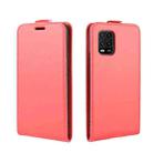 For Xiaomi Mi 10 Lite 5G / Mi 10 Youth 5G R64 Texture Single Vertical Flip Leather Protective Case with Card Slots & Photo Frame(Red) - 2