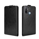 For OPPO A53 2020/OPPO A32 2020 R64 Texture Single Vertical Flip Leather Protective Case with Card Slots & Photo Frame(Black) - 2