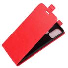 For OPPO A53 2020/OPPO A32 2020 R64 Texture Single Vertical Flip Leather Protective Case with Card Slots & Photo Frame(Red) - 3