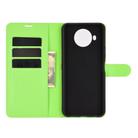 For Nokia 8.3 5G Litchi Texture Horizontal Flip Protective Case with Holder & Card Slots & Wallet(Green) - 2