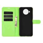 For Nokia 8.3 5G Litchi Texture Horizontal Flip Protective Case with Holder & Card Slots & Wallet(Green) - 3