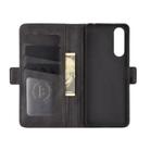 For Sony Xperia 5 II Dual-side Magnetic Buckle Horizontal Flip Leather Case with Holder & Card Slots & Wallet(Black) - 4