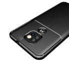 For Motorola Moto G9 Play Carbon Fiber Texture Shockproof TPU Case(Brown) - 3