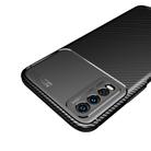 For vivo Y20 Carbon Fiber Texture Shockproof TPU Case(Black) - 3