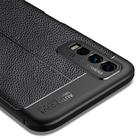 For VIVO Y20 Litchi Texture TPU Shockproof Case(Black) - 3