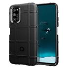 For OPPO Realme 7 Pro Full Coverage Shockproof TPU Case(Black) - 1