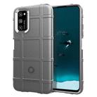 For OPPO Realme 7 Pro Full Coverage Shockproof TPU Case(Grey) - 1