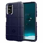 For LG Q92 Full Coverage Shockproof TPU Case(Blue) - 1