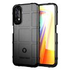 For OPPO Realme 7 Full Coverage Shockproof TPU Case(Black) - 1